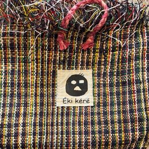 Éki Kéré Multicolor Woven Tote Bag
